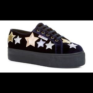 Superga platform with stars